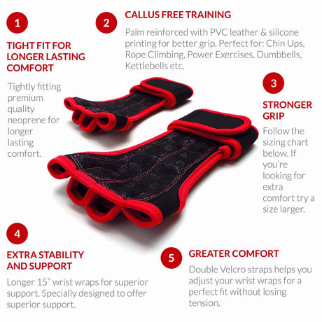 Kobo WTG-18 Gym Gloves with Wrist Support | Kobo