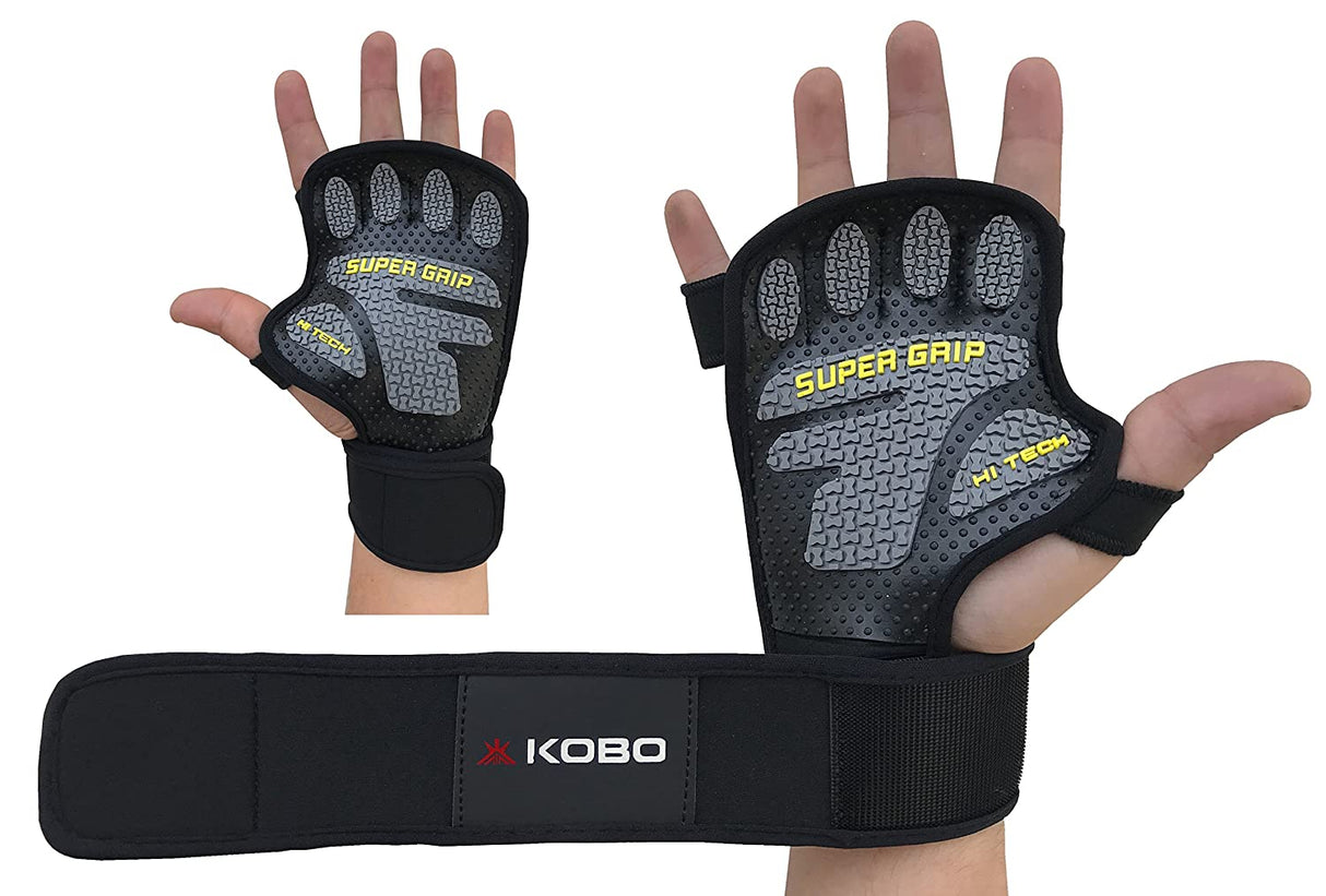 Kobo WTG-22 Gym Gloves with Wrist Support