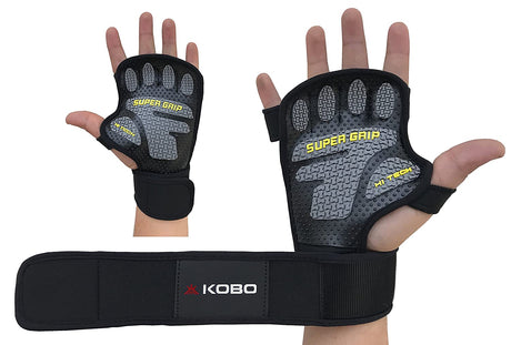 Kobo WTG-22 Gym Gloves with Wrist Support | Kobo