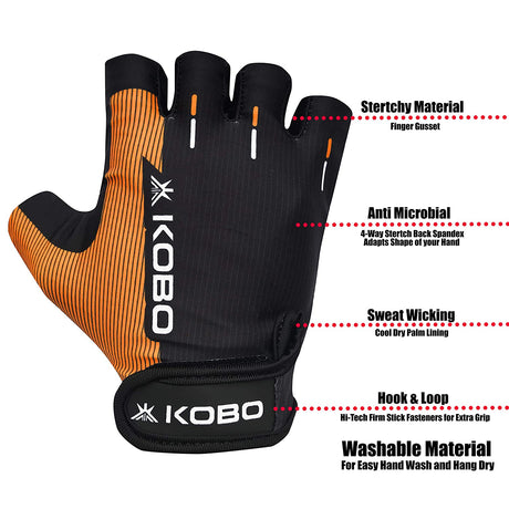 Kobo WTG-27 Gym Gloves | Kobo