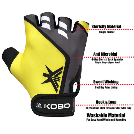 Kobo WTG-28 Gym Gloves | Kobo