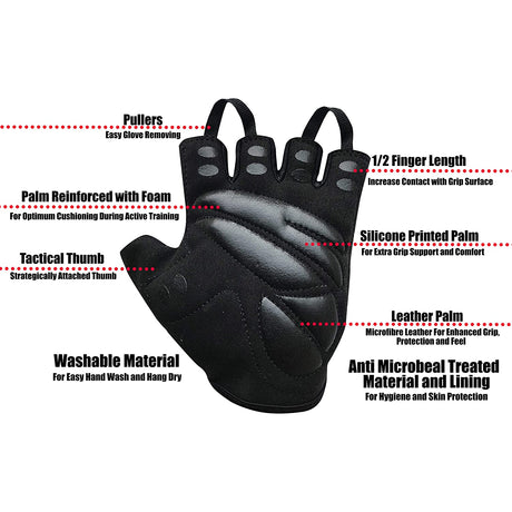 Kobo WTG-29 Gym Gloves | Kobo