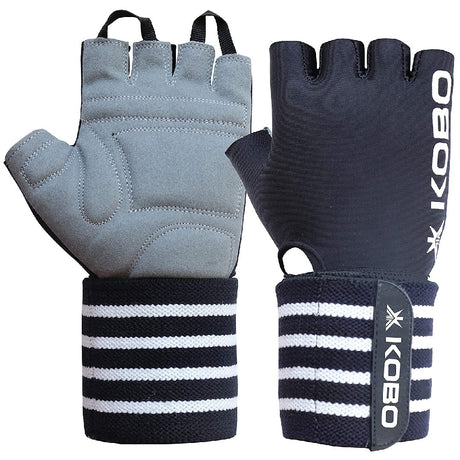 Kobo WTG-50 Gym Gloves with Wrist Support | Kobo