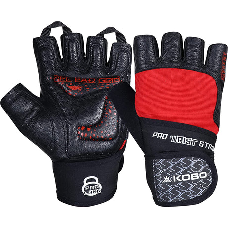 Kobo WTG-56 Gym Gloves with Wrist Support | Kobo