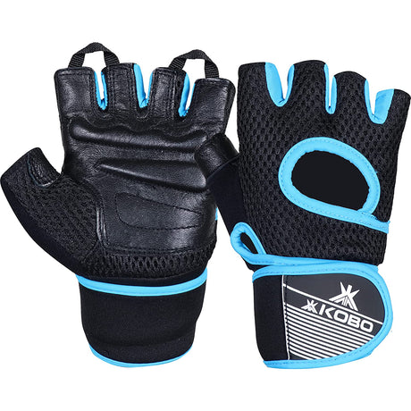Kobo WTG-57 Gym Gloves with Wrist Support | Kobo