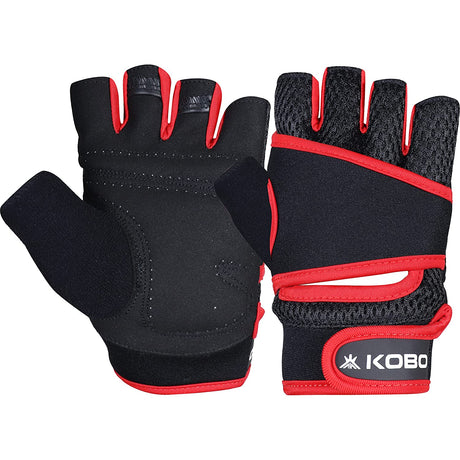 Kobo WTG-63 Gym Gloves with Wrist Support | Kobo