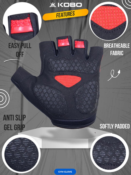 Kobo WTG-76 Gym Gloves | Kobo