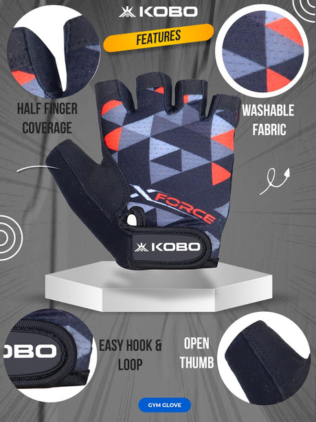 Kobo WTG-76 Gym Gloves | Kobo