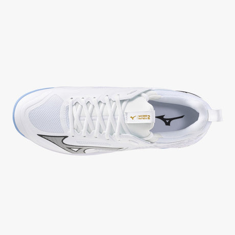 MIZUNO WAVE PANTHERA 2 ASTRO TURF HOCKEY SHOES – WHITE/CELESTE | SNS Hockey