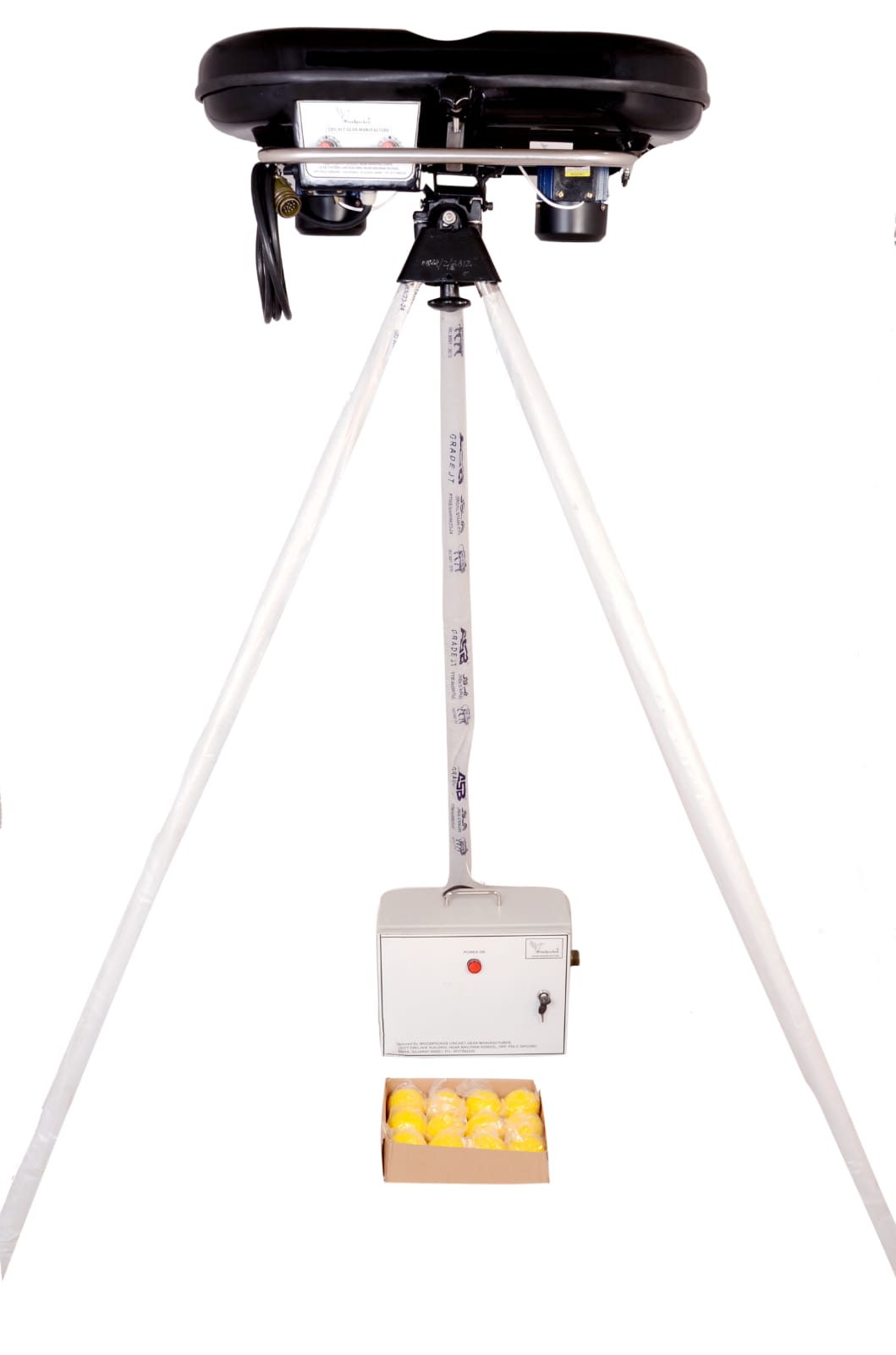 Woodpecker 2 Wheel Cricket Bowling Machine (Digital)