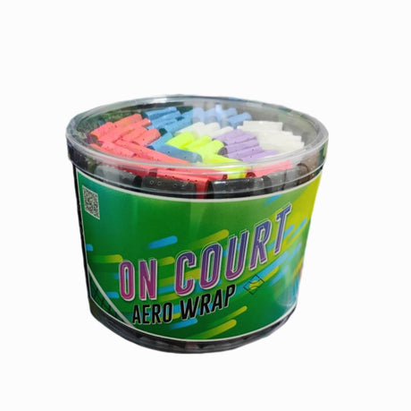 On Court Aero Wrap Perforated Overgrip (6pcs, Assorted) | Noah Sports