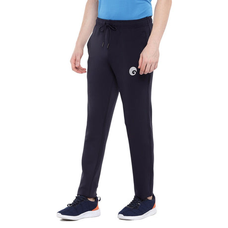 omtex Lycra Bottom Regular Fit For Men - Navy Blue 01 | Omtex