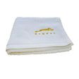 STAG GLOBAL Sports Towel – 100% Cotton | Quick Dry | Lightweight & Compact | White