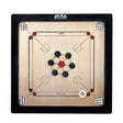 STAG GLOBAL Midi Carrom Board Set 20x20 Inch with Coins, Striker & Powder – Smooth Finish