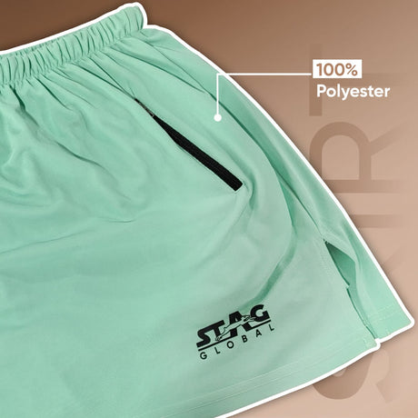 STAG GLOBAL Agile Model Women's Skirt | Rapid Dry A-Line Mini Training Skirt
