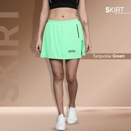 STAG GLOBAL Agile Model Women's Skirt | Rapid Dry A-Line Mini Training Skirt