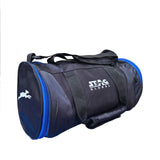 STAG GLOBAL Duffle Bag,  Durable Travel Companion, Comfortable shoulder strap, Black & Blue