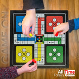STAG GLOBAL (NEW LAUNCH)  2 IN 1  Ludo & Snakes Ladders | Family Fun Duo & Portable | 12 mm Surface