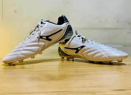 Anza White Black Football Studs | KIBI SPORTS