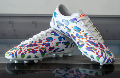 Anza White Multicolor Camo Studs | KIBI SPORTS