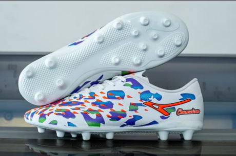 Anza White Multicolor Camo Studs - Image 2 | KIBI SPORTS