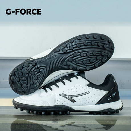 Anza White Black G-Force Studs - Image 2 | KIBI SPORTS