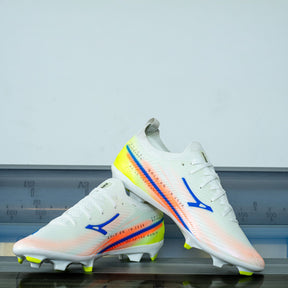 Anza White and Rainbow Striped Studs | KIBI SPORTS