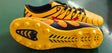 Anza Yellow Black Flame Studs | KIBI SPORTS