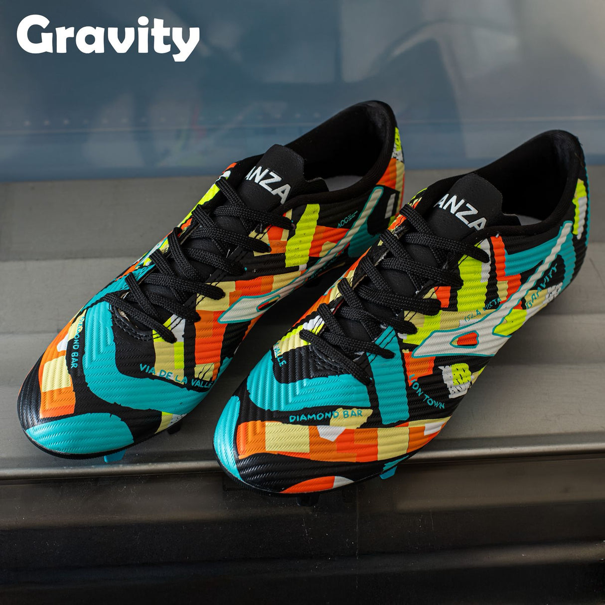 Anza Gravity Multi-color Camo Studs | KIBI SPORTS