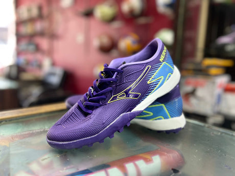 Anza Purple Blue Accent Football Studs | KIBI SPORTS