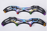 LiveLica Aerolite Hi-Lo Frame 3x110 plus 1x100 for Inline Speed Skating