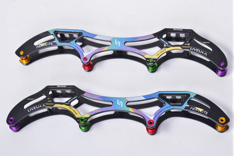 LiveLica Aerolite Hi-Lo Frame 3x110 plus 1x100 for Inline Speed Skating