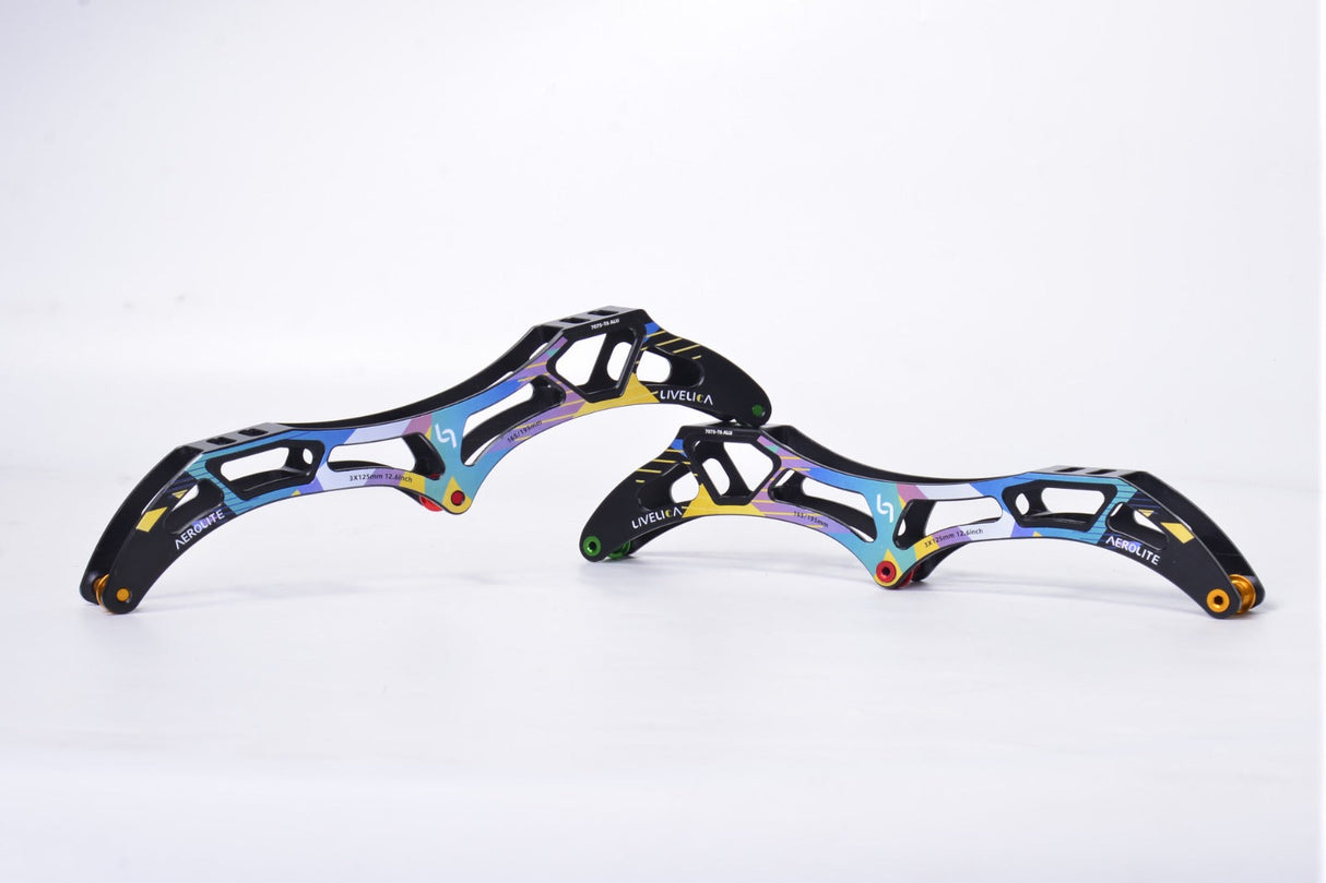LiveLica Aerolite Frame 3x125 for Inline Speed Skating