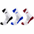 The Sock Street Aero Sprint Crew Sport Socks-Pack of 3