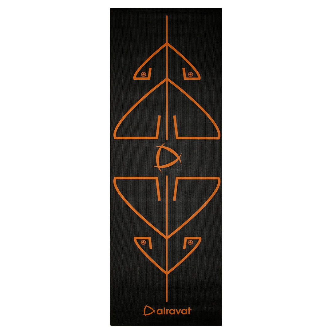 ZEN FLEX 6MM YOGA MAT (GUIDE ALIGNMENT) WITH BAG
