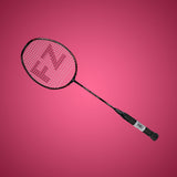 Amaze 600 Strung Badminton Racket ( Black)- 4U/G5