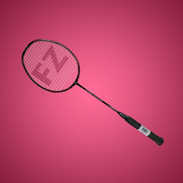 Amaze 600 Strung Badminton Racket ( Black)- 4U/G5