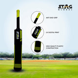 STAG Global Cricket Set | Medium Size | Complete Portable Kit with Bat, Stumps & Ball | Ideal for Kids & Beginners