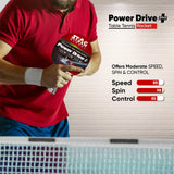 STAG GLOBAL Power Drive+ Table Tennis Racket | ITTF Approved | High Spin | Speed & Control Paddle