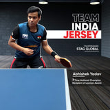 STAG GLOBAL Indian Team Official Jersey | Sublimation Indian Team Jersey | Knitted fabric | 100% Polyester