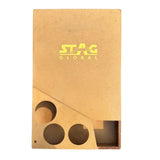 STAG GLOBAL Protective Table Tennis Racket Wooden Case | Ideal for Casual & professional Players