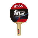 STAG GLOBAL 1 Star Table Tennis Racket | Speed 50 | Spin 70 |  Control 97 | Wooden Handle|