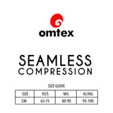 Omtex Seamless Compression T-Shirts FS Black