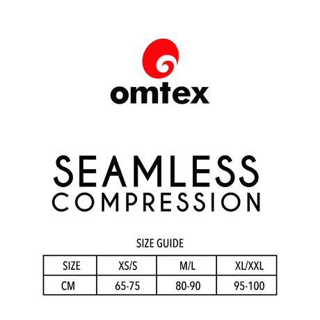 Omtex Seamless Compression T-Shirts FS Black