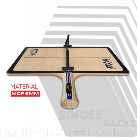 (NEW LAUNCH) STAG GLOBAL Single Table  Racket | Unique Table Tennis Trainer for Solo Practice With Cover, 2 Balls and Net Post Free
