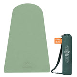 Classic PU and Natural Rubber Yoga Mat 6mm