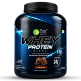 Whey Protein Blend - 2kg | 5.5g BCAA, Chocolate Flavour | Supports Muscle Growth and Recovery
