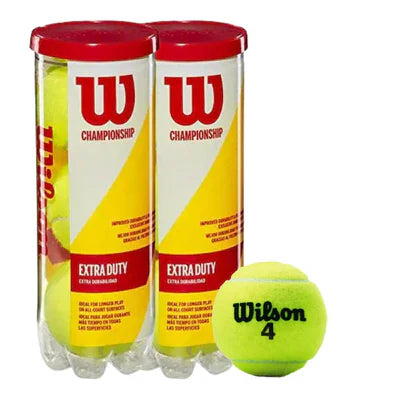 Wilson Championship Four (4) Tennis Ball Can (3 Ball) | Noah Sports