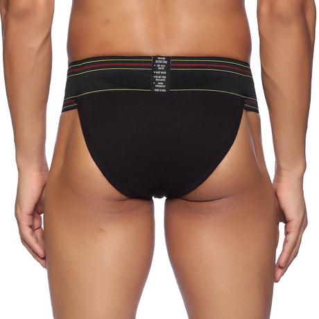 Wolf69 Back Covered Supporter Black P2 | Omtex