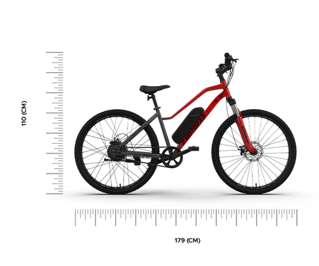 X2 电动自行车 炽烈红 X-Factor 都市系列 EMotorad | KIBI SPORTS